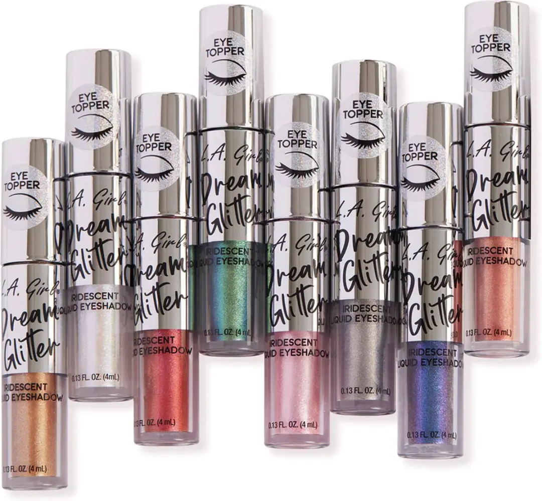 L.A. Girl Dream Glitter Liquid Eyeshadow - Goud/Roze 32g
