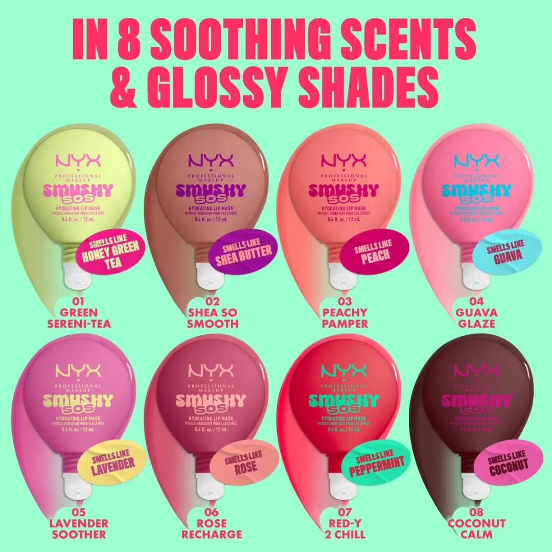 NYX Smushy SOS Coconut Calm Hydraterend Lipmasker 12ml