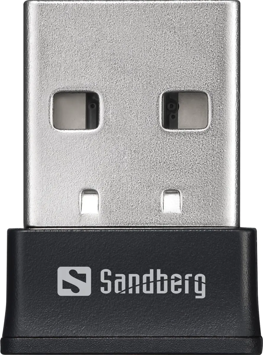 Sandberg Micro Wifi Dongle 650 Mbit/s 133-91 - Zwart - afbeelding 6 van 6