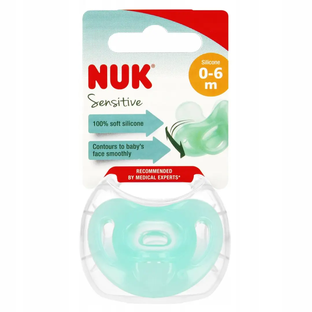 NUK Sensitive Silicone Speen 0-6 Maanden