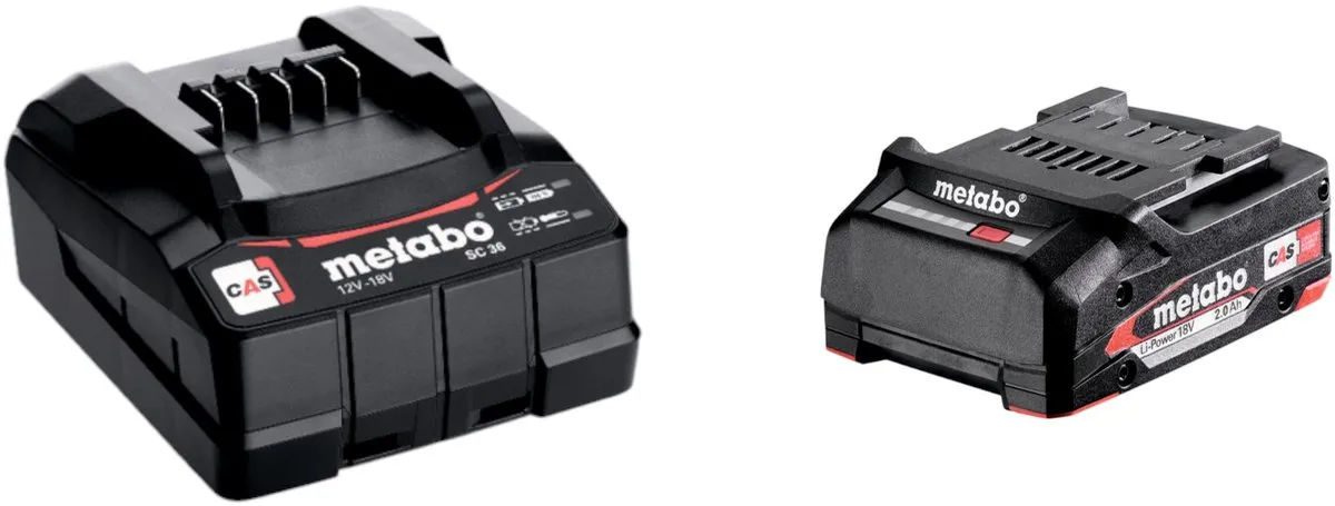 Metabo Basisset 18V 2.0Ah Li-Power