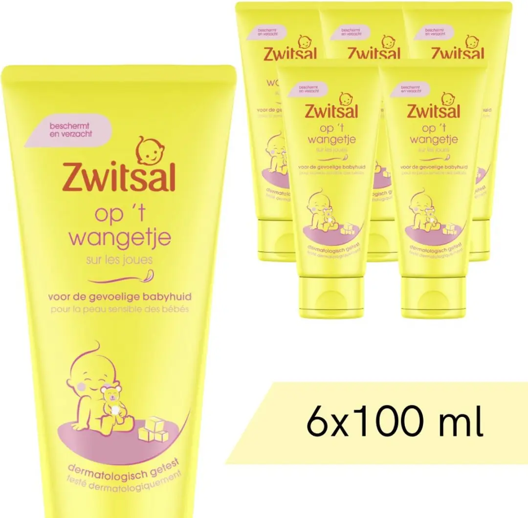 Zwitsal Zachte Crème Wangetje 100ml