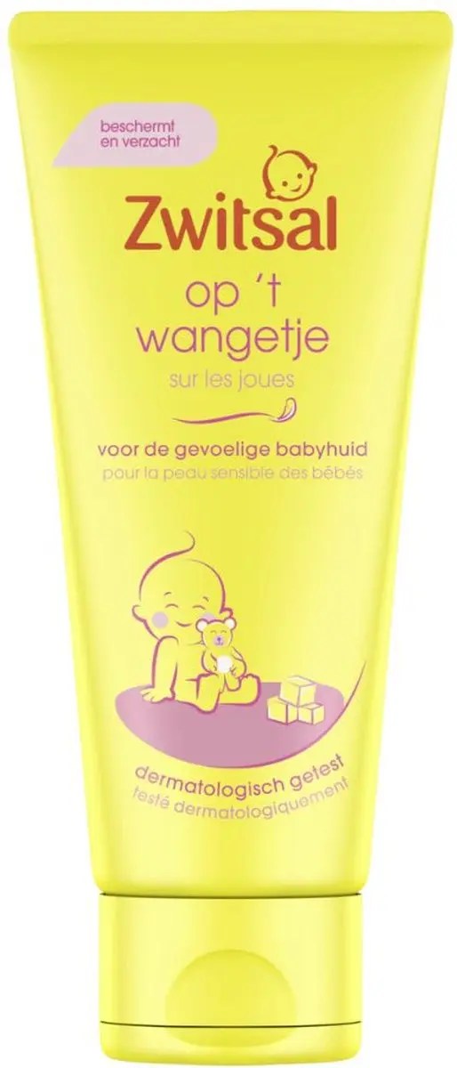 Zwitsal Zachte Crème Wangetje 100ml - 6 Stuks