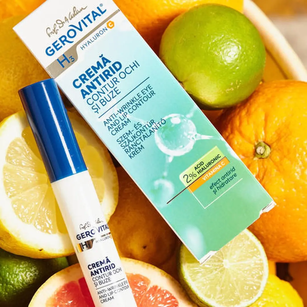 Gerovital H3 Hyaluron C Oog- en Lipcrème 15ml - afbeelding 6 van 6