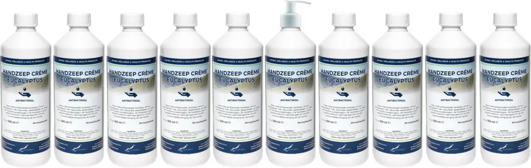 Splashbox Cosmetics Crème Eucalyptus Handzeep 500ml