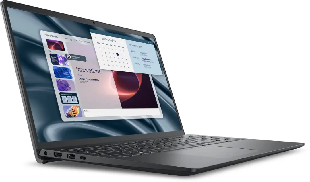 Dell Pro 15 Essential PV15255 Laptop - 15,6" Full HD - 8GB RAM - 512GB SSD - Zwart