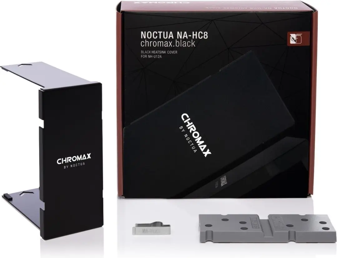 Noctua NA-HC8 chromax.black Heatsink Cover - Zwart