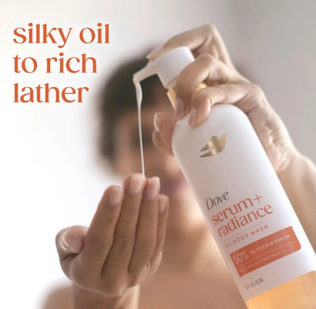 Dove Serum+ Shower Oil Doucheolie 453ml - Jojoba Olie & Monoi Flower