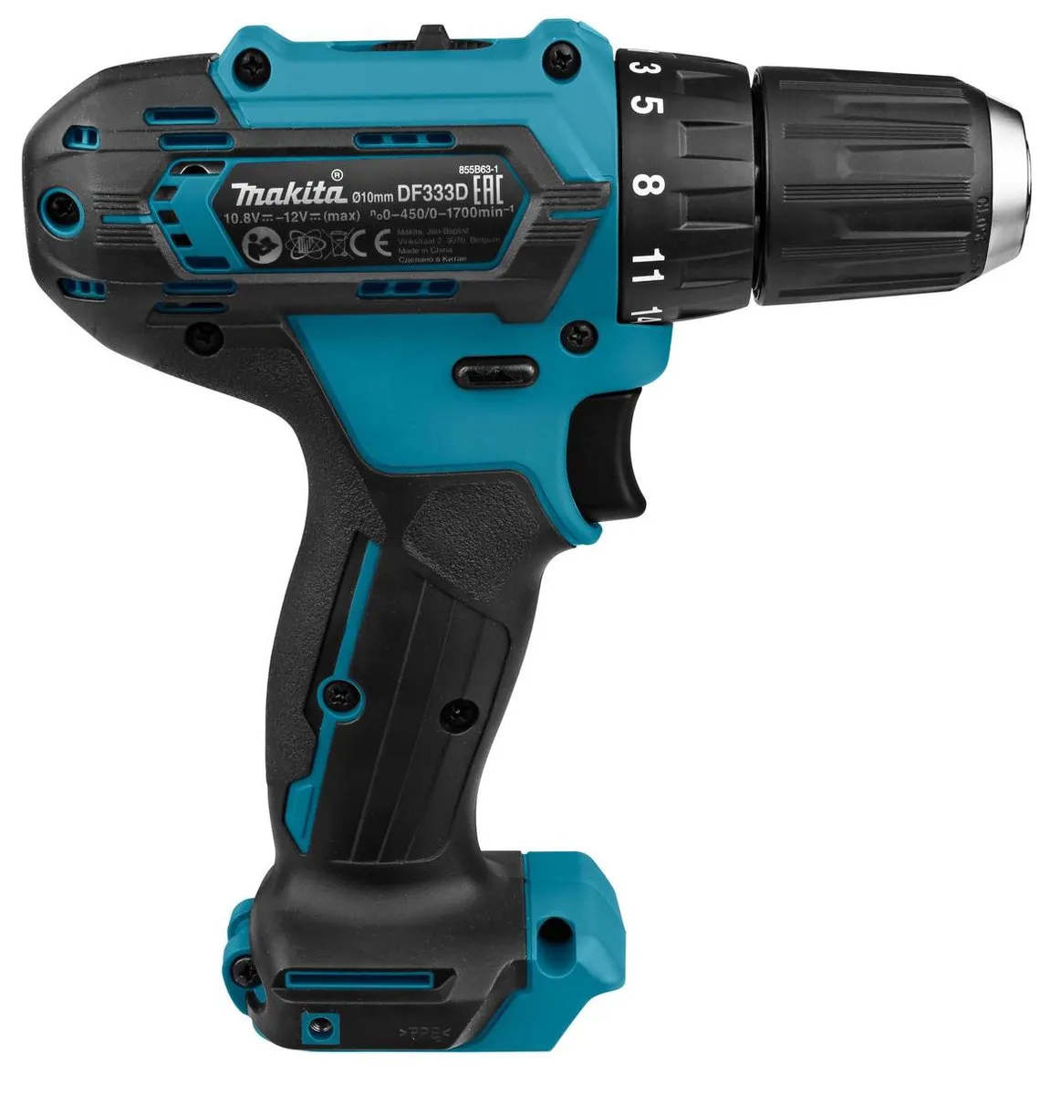 Makita DF333DZJ 12V Accu Boor- en Schroefmachine