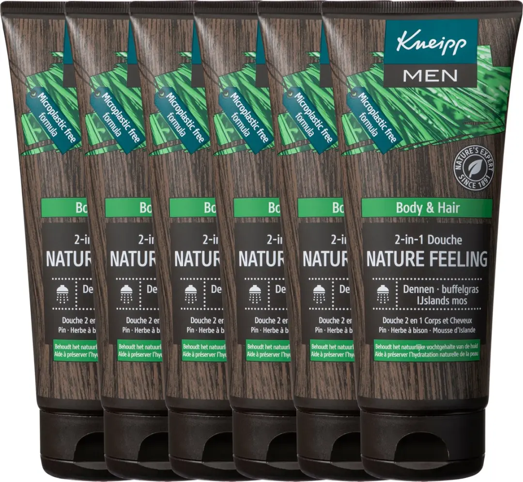 Kneipp Men Nature Feeling Douchegel & Shampoo 2-in-1