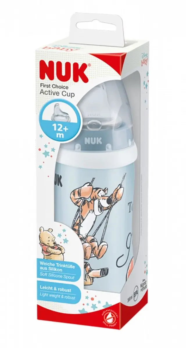 NUK Active Cup 300ml Drinkfles - Beige
