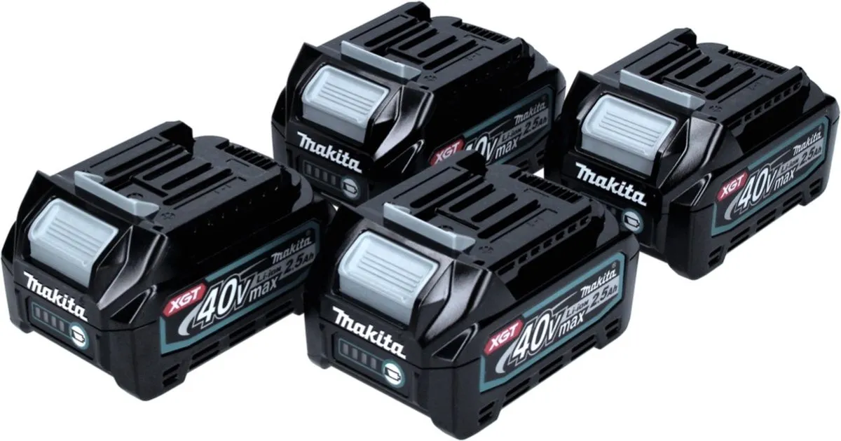 Makita BL 4025 Accu 40V 2,5Ah - 4x (191B36-3) IP64