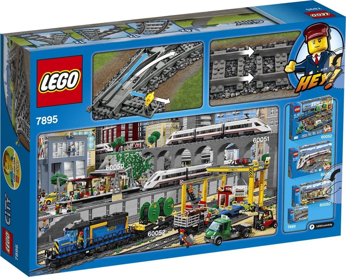 LEGO City Wissels 7895 - 8 Stukken - Meerkleurig - afbeelding 6 van 6