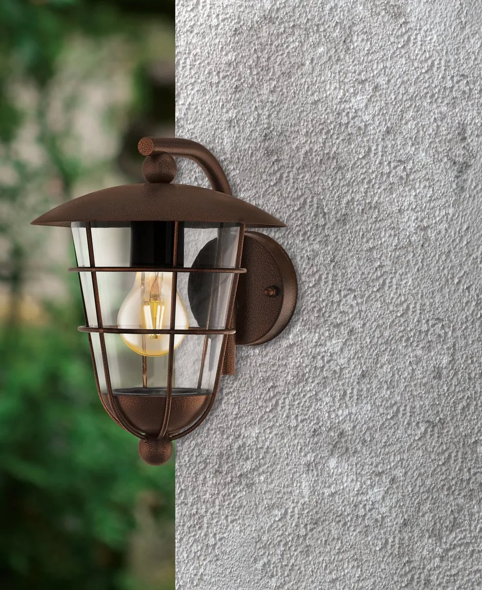 Eglo Vintage Pulfero 1 Wandlamp Bruin - afbeelding 6 van 6