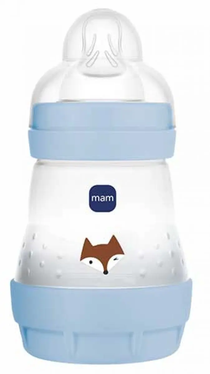 MAM Easy Start Zuigfles 160ml - Blauw - 2 Stuks