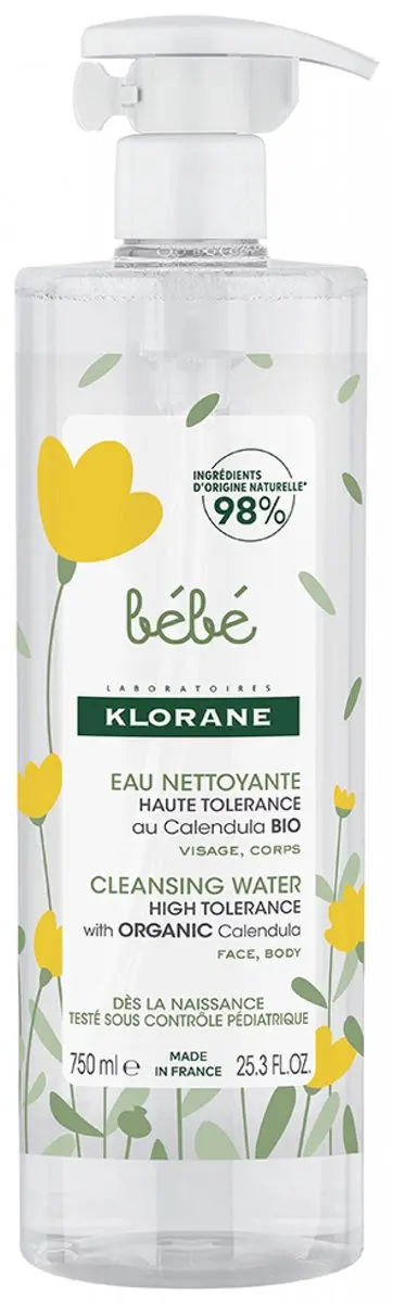 Klorane Bébé Reinigingswater 750ml
