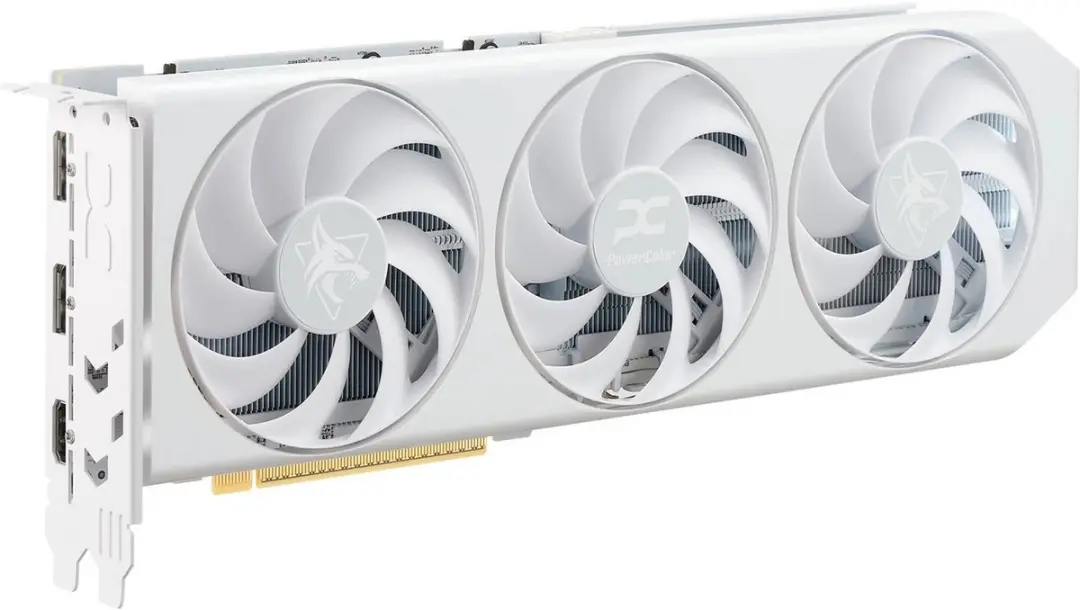 PowerColor Hellhound Spectral White Radeon RX 9060 XT 16GB