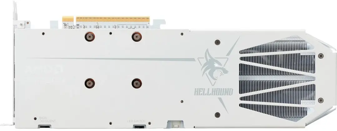 PowerColor Hellhound Spectral White Radeon RX 9060 XT 16GB