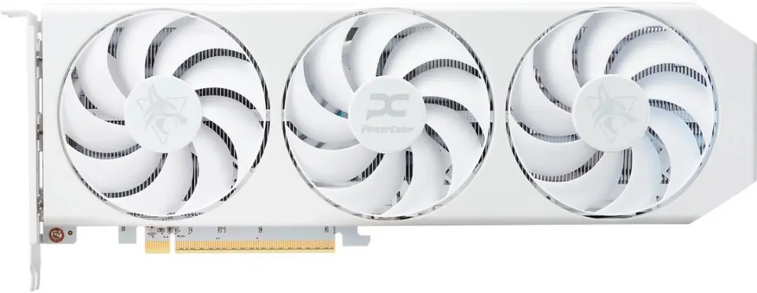 PowerColor Hellhound Spectral White Radeon RX 9060 XT 16GB