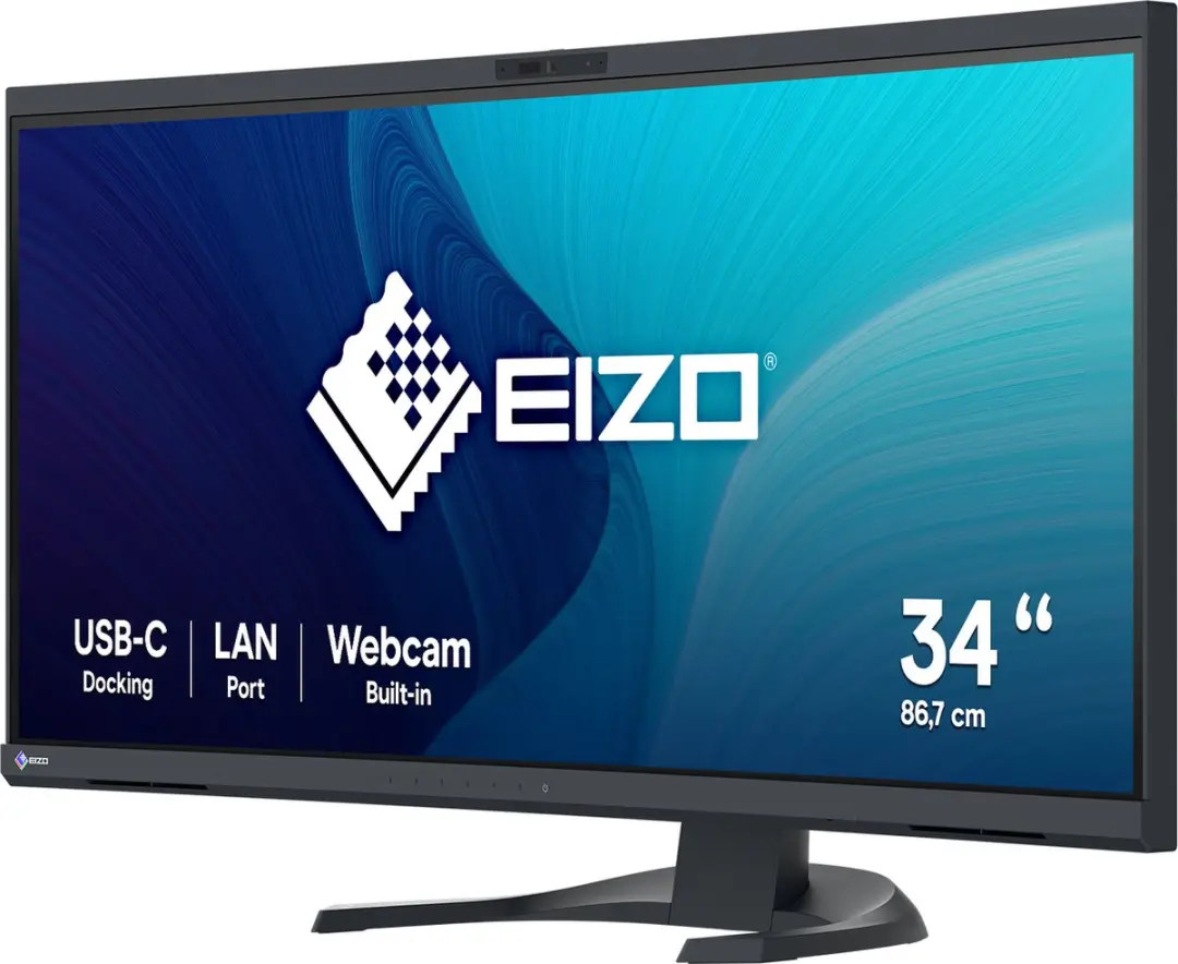 Eizo FlexScan EV3450XC-BK 34,1" UltraWide Monitor - 3440x1440 - Zwart - afbeelding 6 van 6