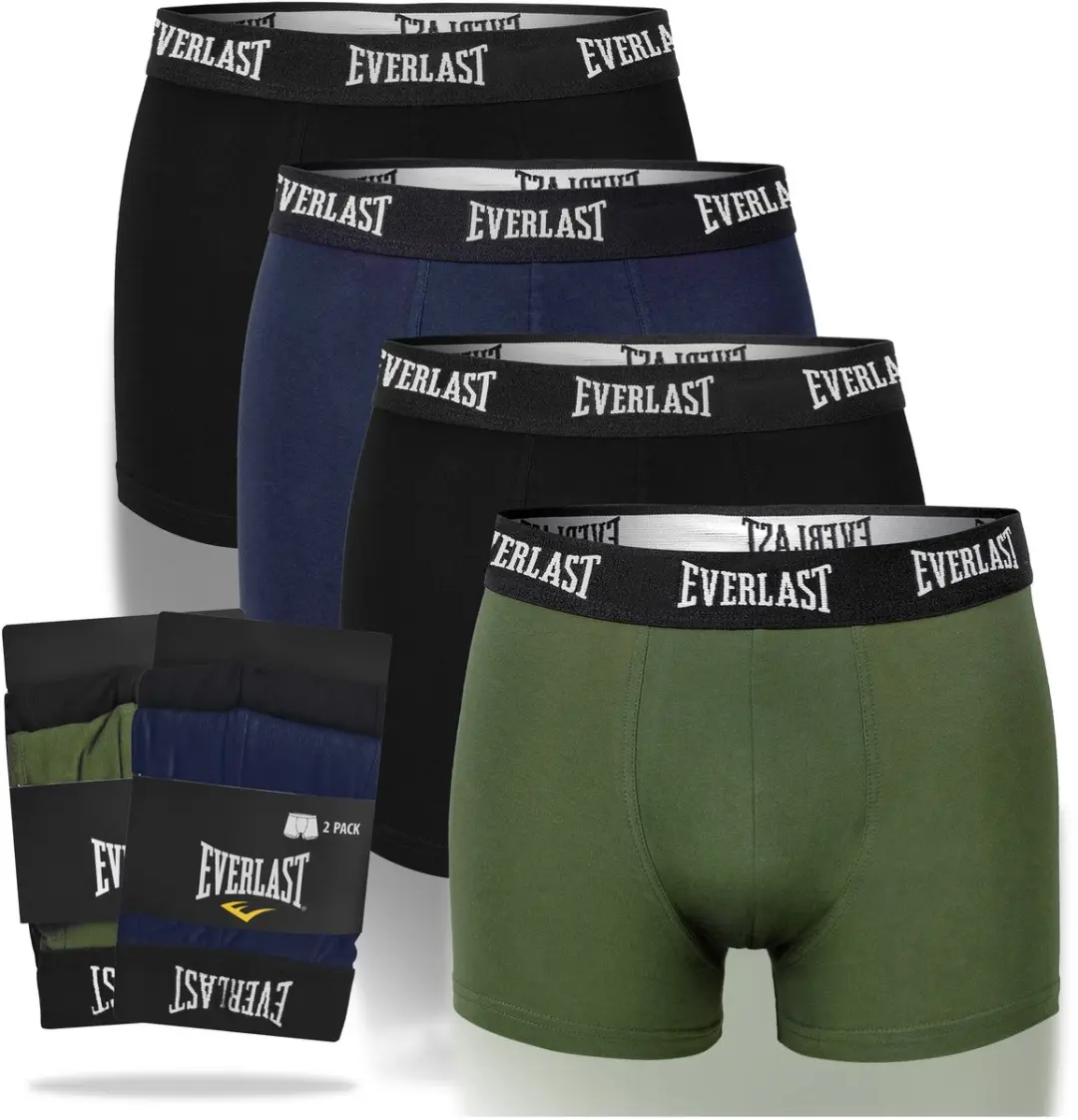 Everlast Herenboxers Katoen - Set van 4 Maat M