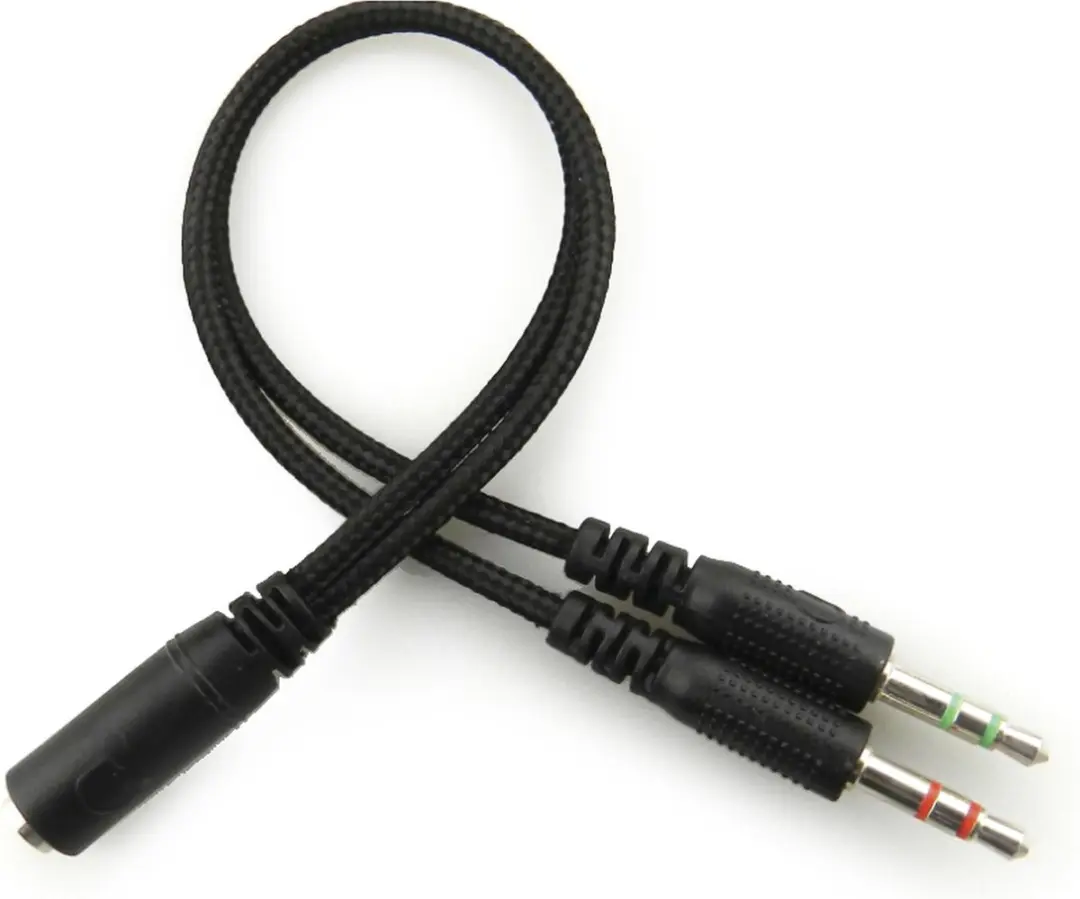 Sandberg 825-30 Headset Saver - Mini Jack - Zwart