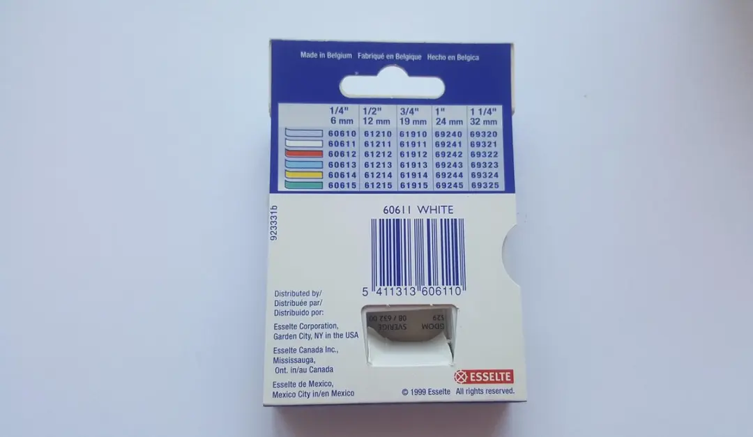 Dymo D2-labeltape 6mm x 10m - Wit
