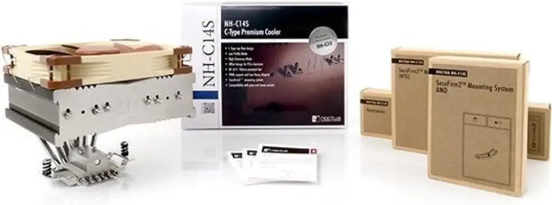 Noctua NH-C14S CPU-koeler - Grijs - afbeelding 6 van 6