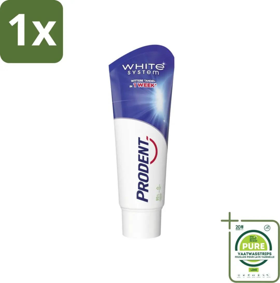 Prodent White System Tandpasta 75ml