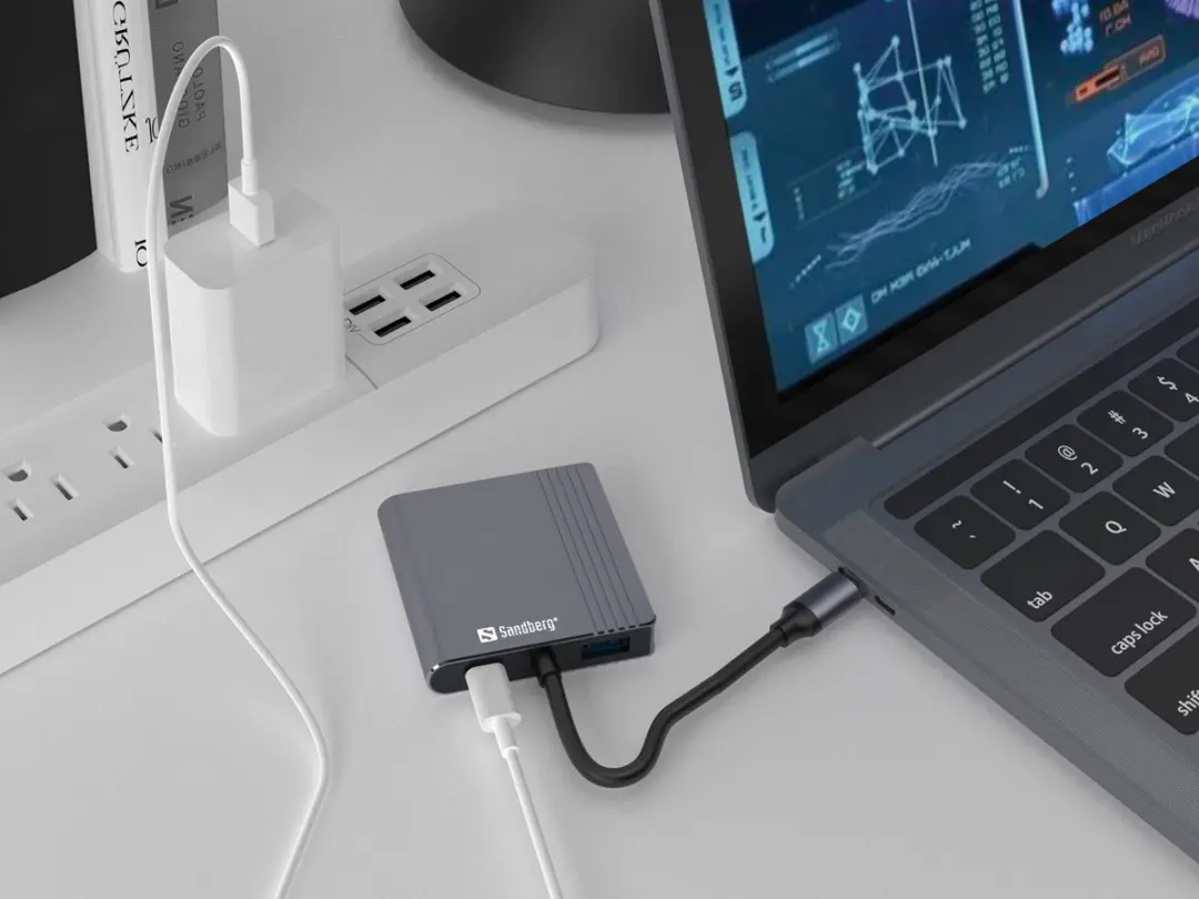 Sandberg 136-44 USB-C naar 2x HDMI Adapter