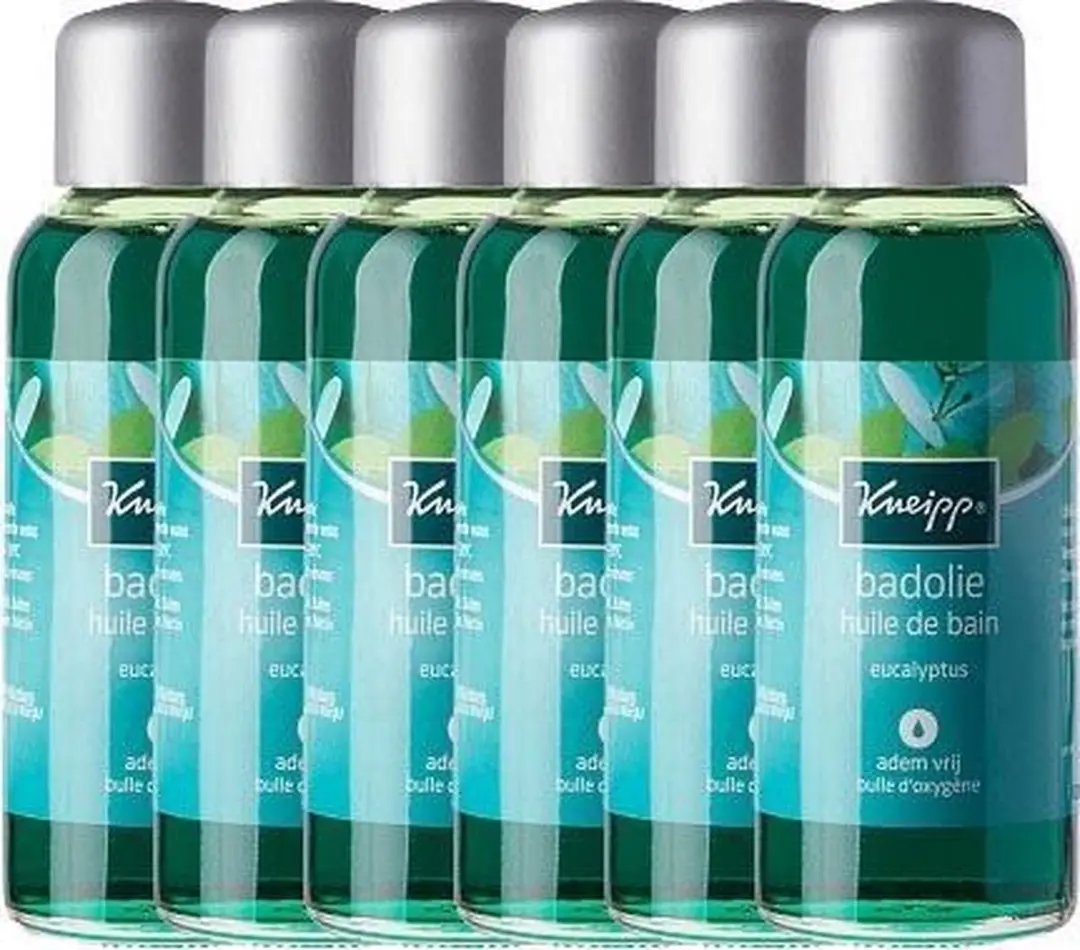 Kneipp Badolie Refreshing Eucalyptus 6x100ml