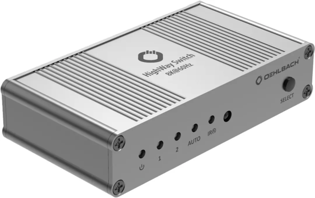 Oehlbach HighWay Switch 8K HDMI-switch 2 poorten
