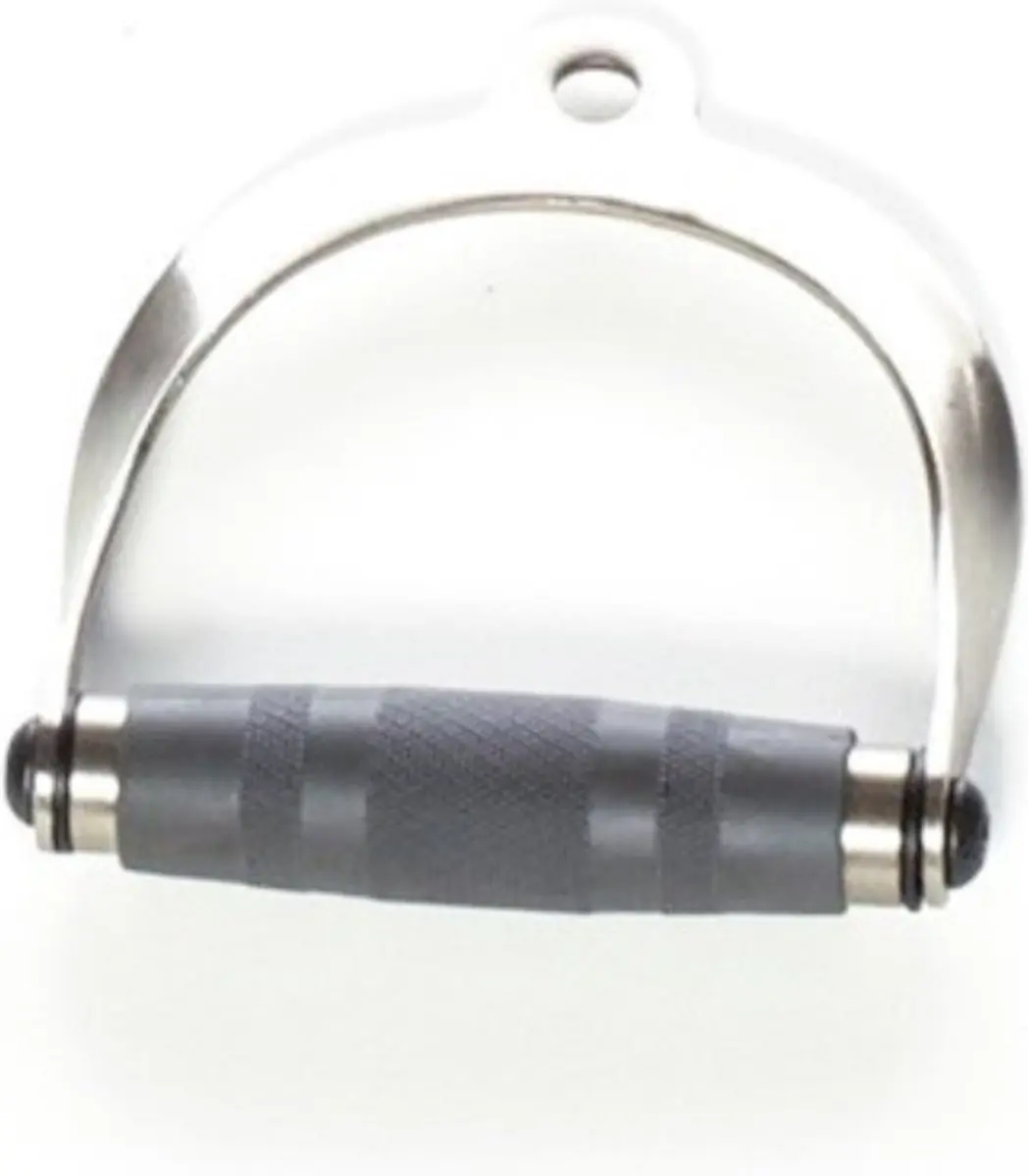 Toorx Fitness MSN Single Cable Handle - Krachtstation Accessoire - Zwart/Chroom