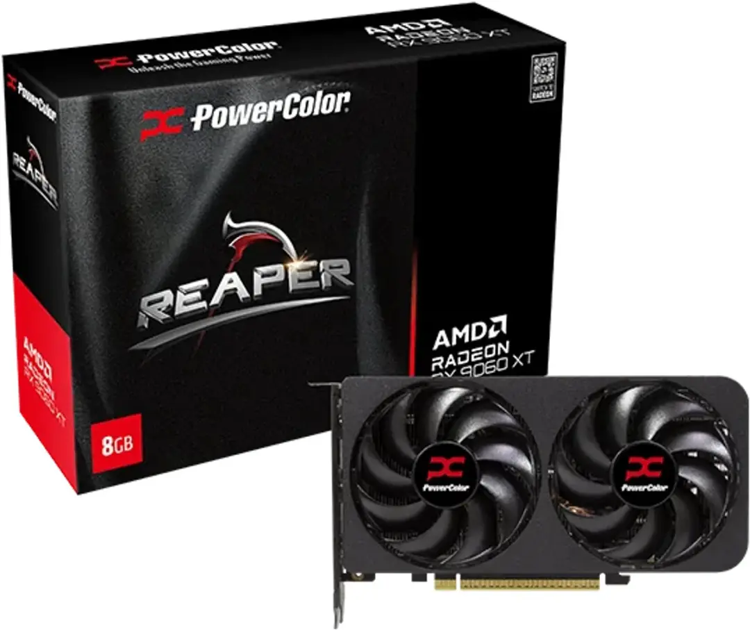 PowerColor Reaper RX9060XT 8G-A Radeon RX 9060 XT
