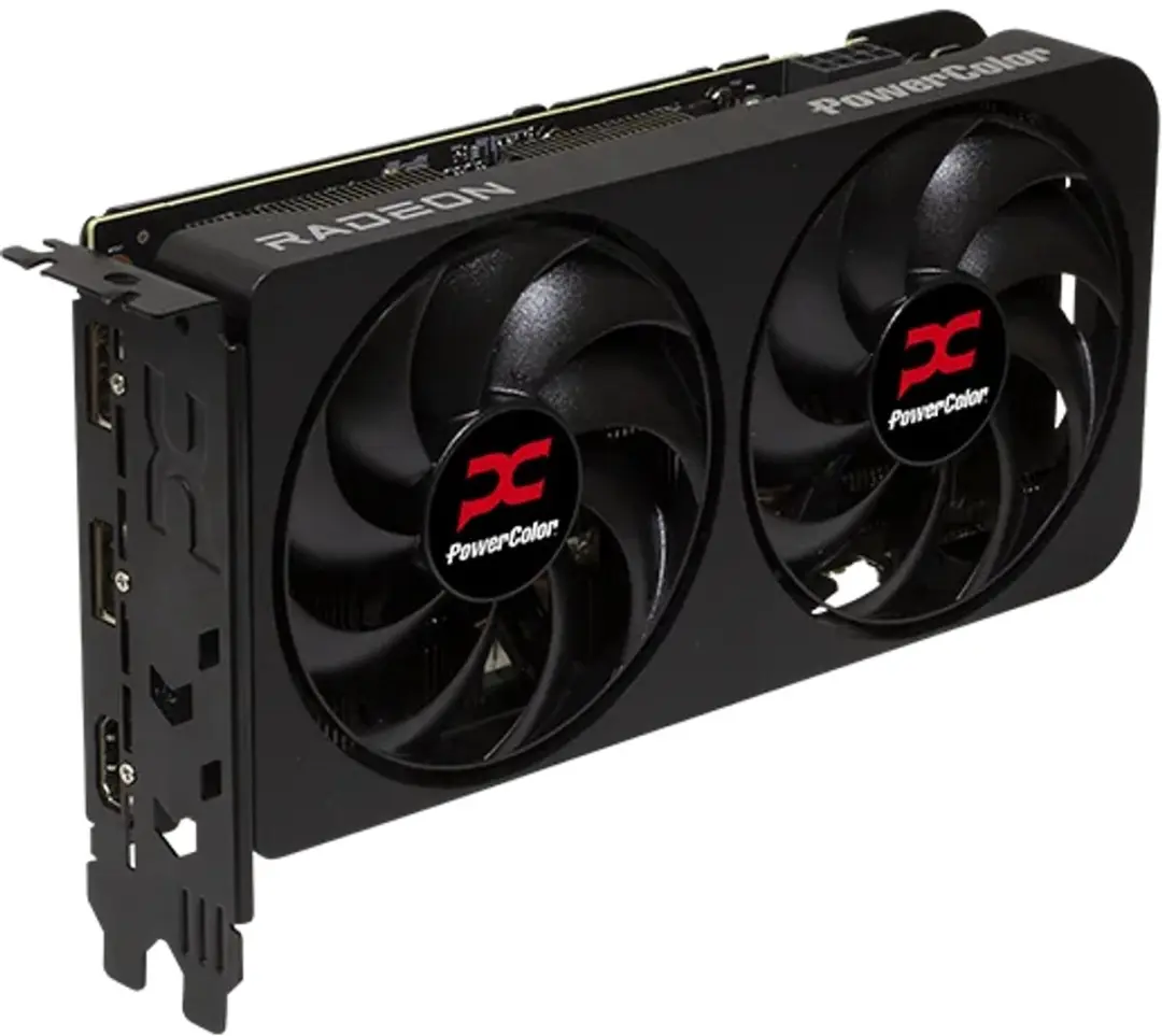PowerColor Reaper RX9060XT 8G-A Radeon RX 9060 XT - 8GB - afbeelding 6 van 6