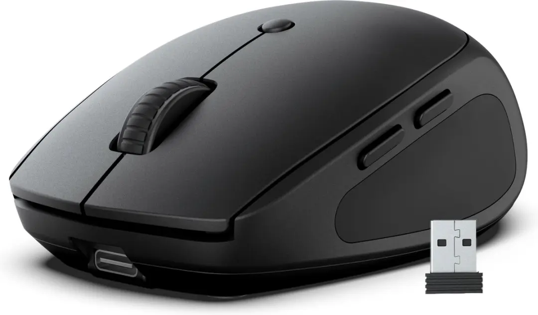 JLab Go Charge MGOCHRGMSRBLK124 Draadloze Muis