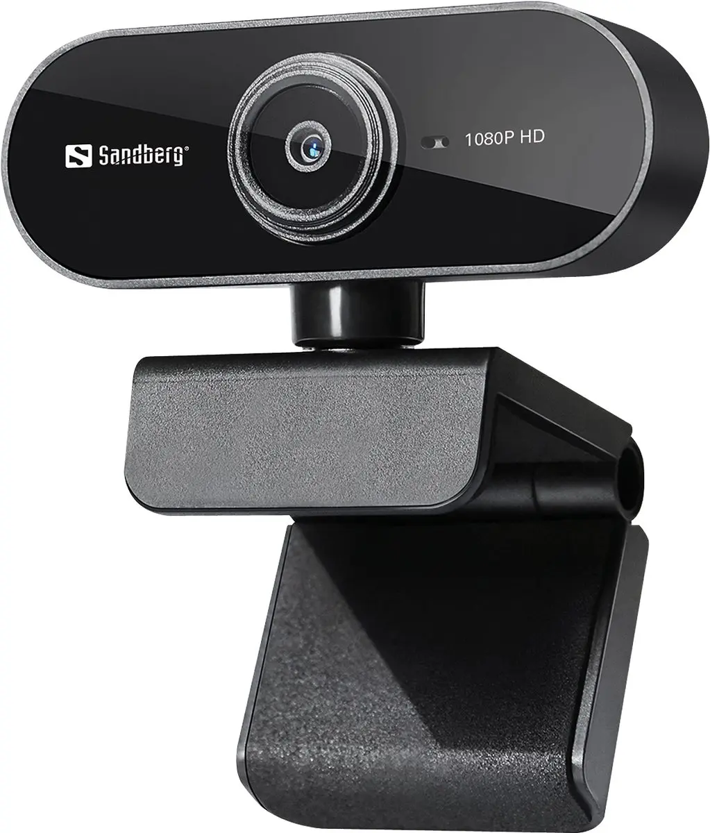 Sandberg Flex Webcam 1920x1080 - 133-97 - Zwart