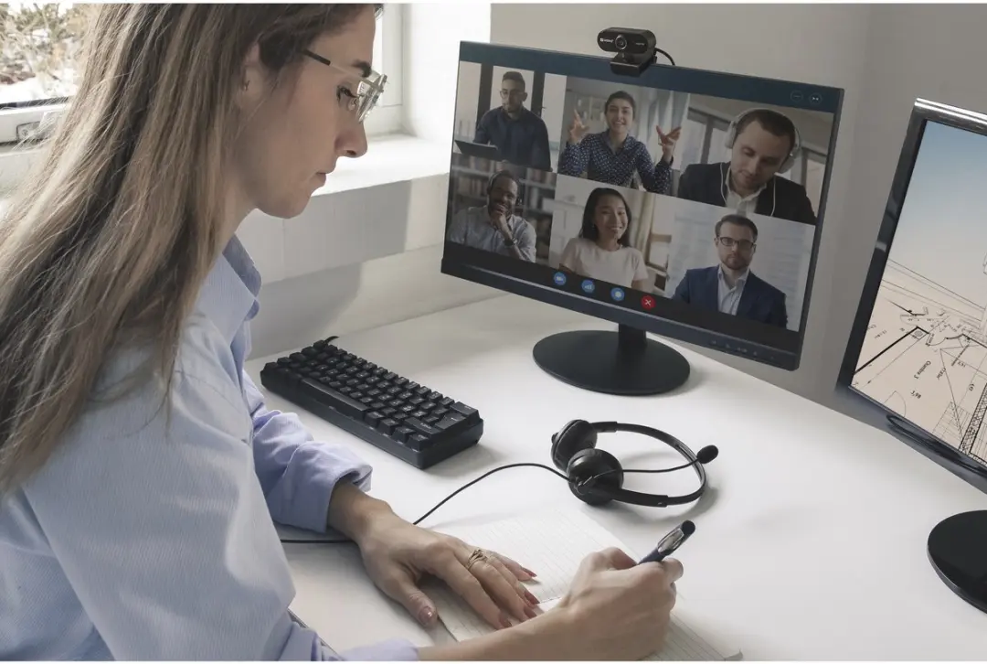 Sandberg Flex Webcam 1920x1080 - 133-97 - Zwart - afbeelding 6 van 6