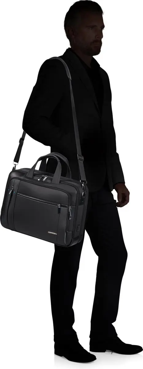 Samsonite Spectrolite 3.0 Laptopschoudertas 15.6" - Zwart