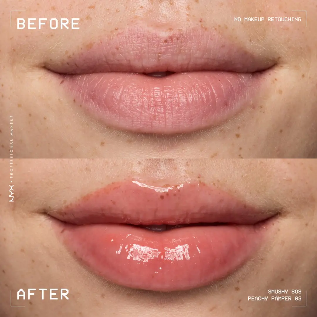 NYX Smushy SOS Peachy Pamper Hydraterend Lipmasker 12ml