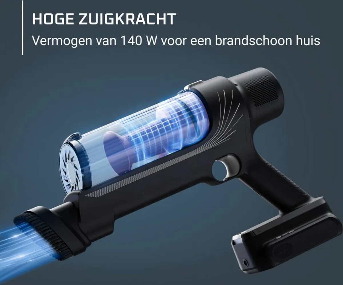 Rowenta X-Pert 7.60 RH6A35 Steelstofzuiger - Draadloos - Zwart/Zilver/Paars