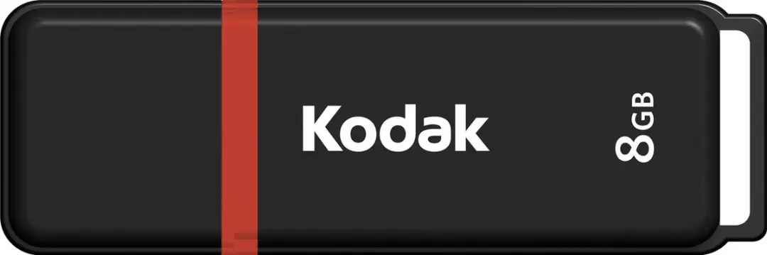 Kodak Classic K102 EKMMD8GK102 USB Stick 8GB - Rood/Zwart - afbeelding 3 van 4
