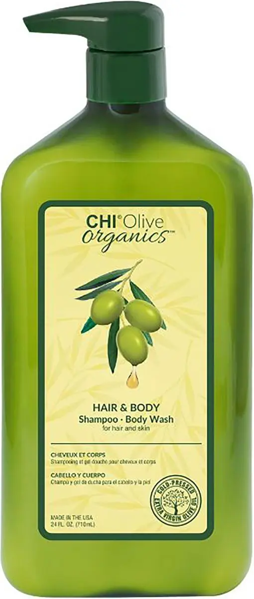 Chi Natural Life Olive Organics Haar & Lichaamszeep 710ml