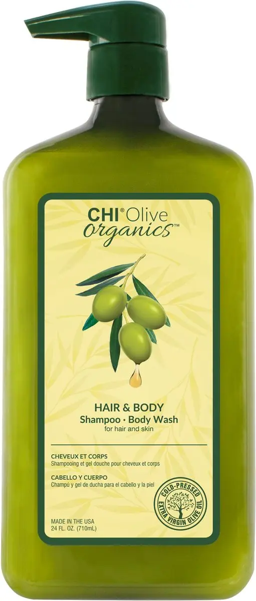 Chi Natural Life Olive Organics Haar & Lichaamszeep 710ml
