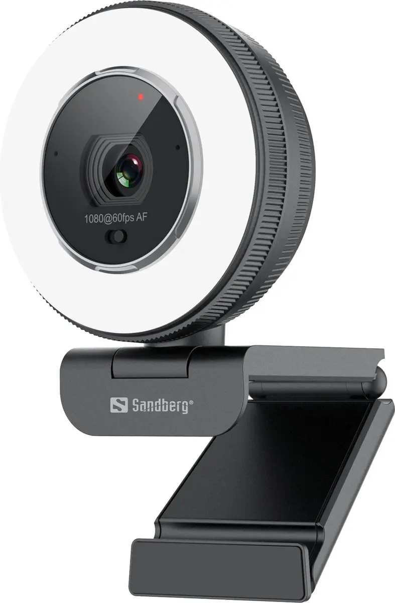 Sandberg Streamer USB Webcam Pro Elite 134-39 - Zwart