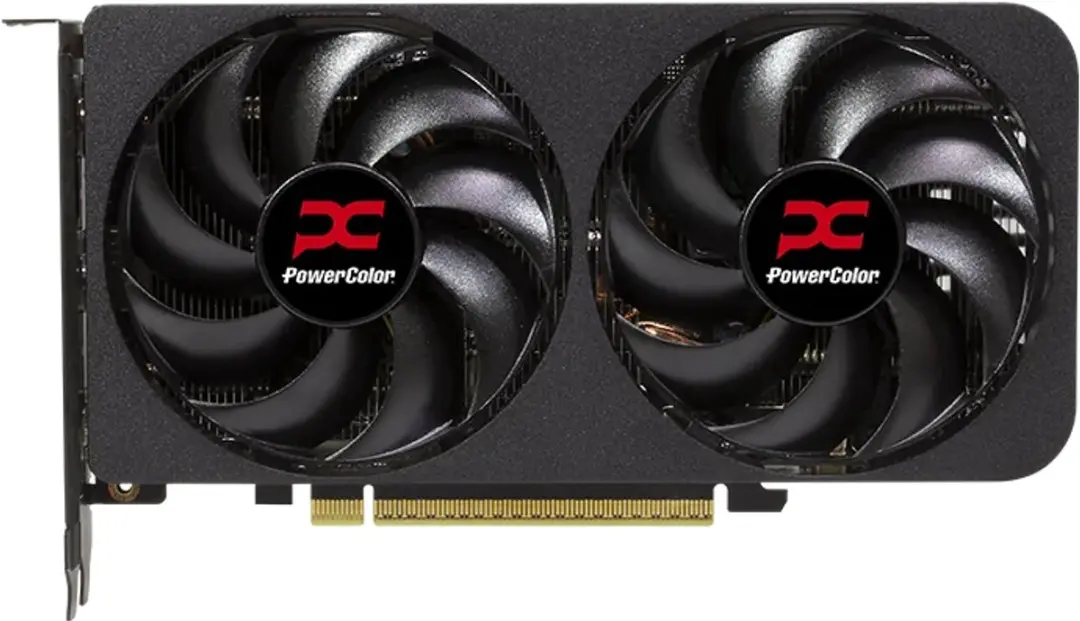 PowerColor Reaper RX9060XT 16G-A Radeon RX 9060 XT - 16GB GDDR6 - Zwart
