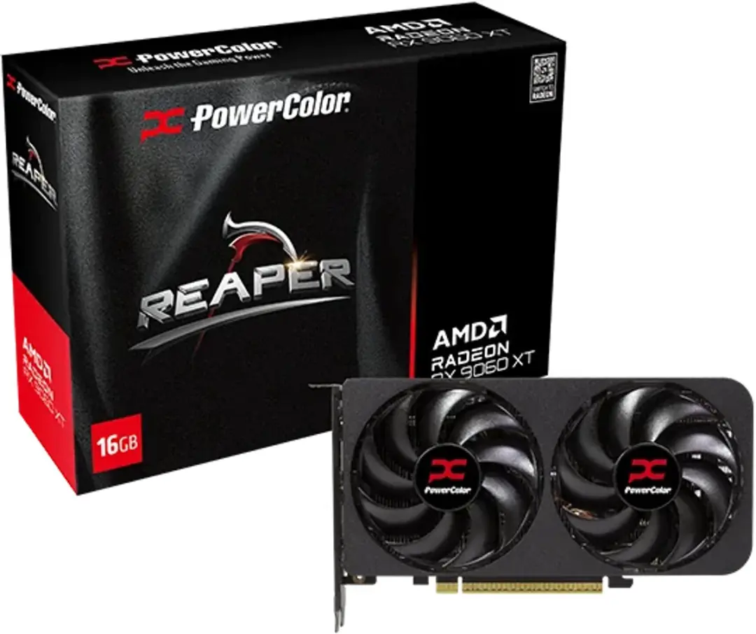 PowerColor Reaper RX9060XT 16G-A Radeon RX 9060 XT