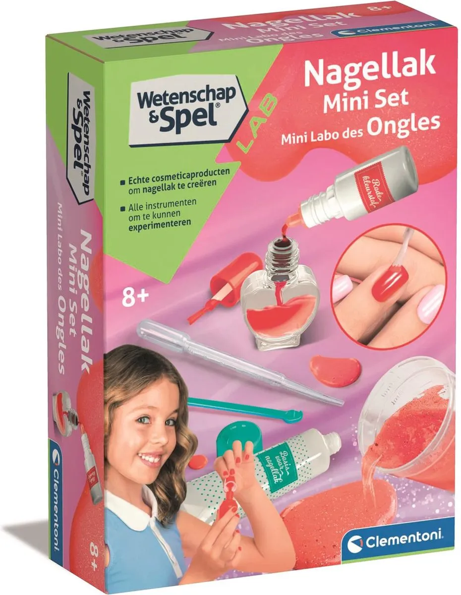 Clementoni Nagellak Experimenteerdoos 56199