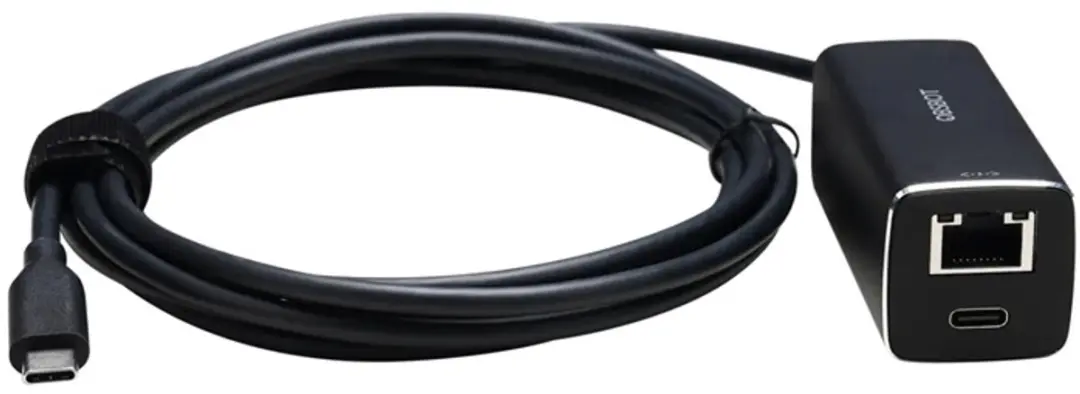 OBSBOT 230342 USB-C naar Ethernet Adapter - Zwart