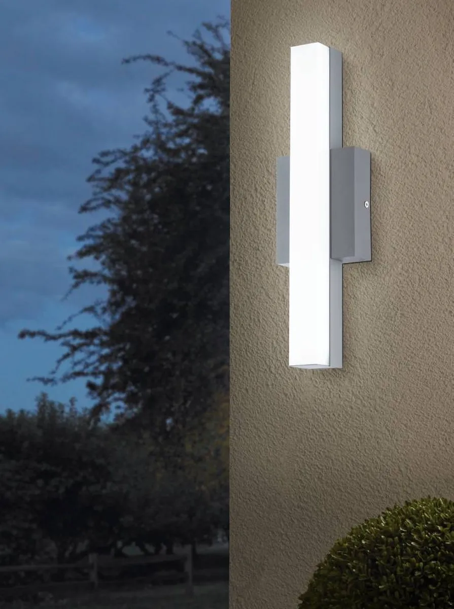 Eglo Acate LED Wandlamp 10cm - Zilver - afbeelding 3 van 5
